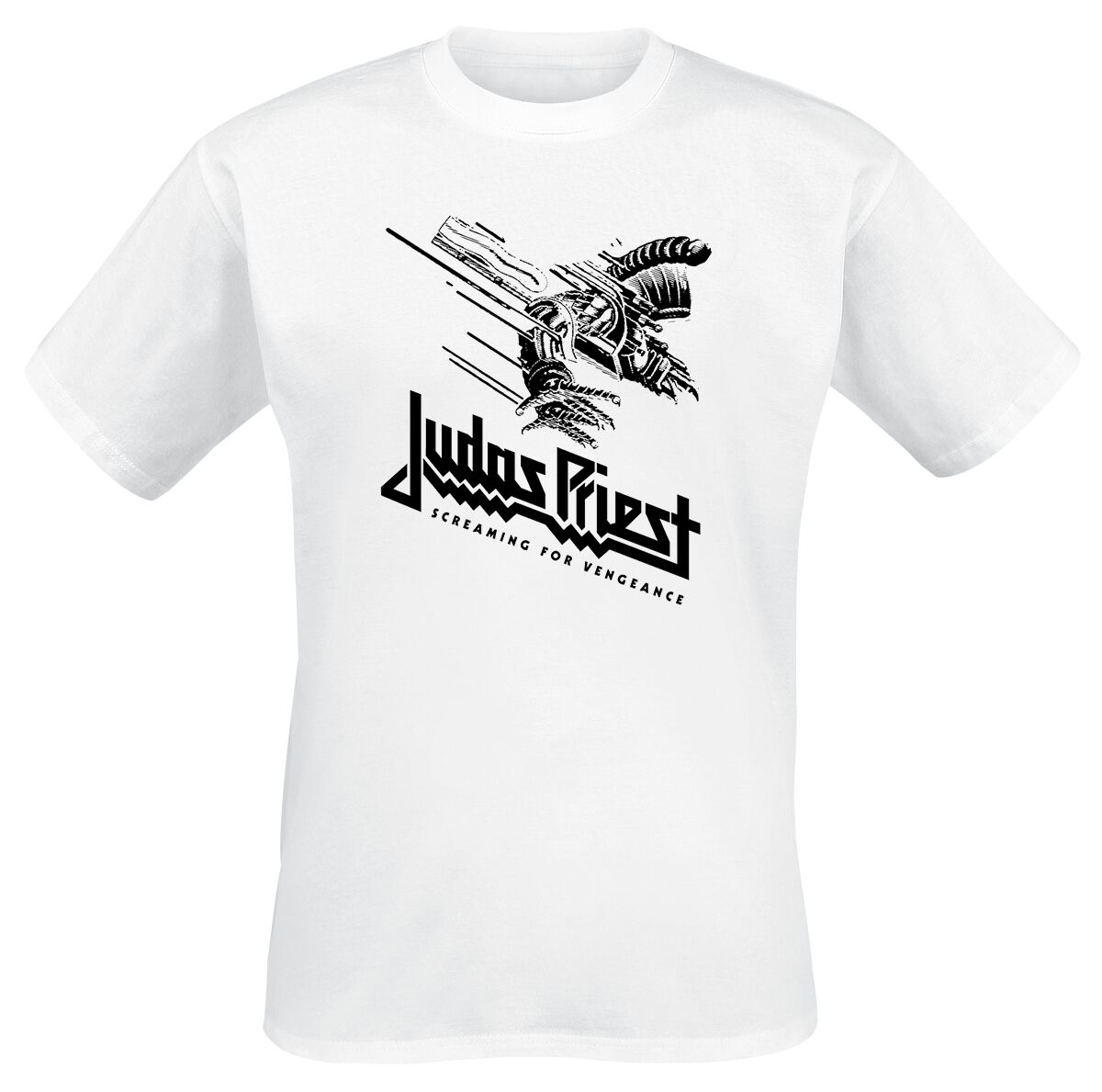 Image of Judas Priest Screaming For Vengeance T-Shirt weiß