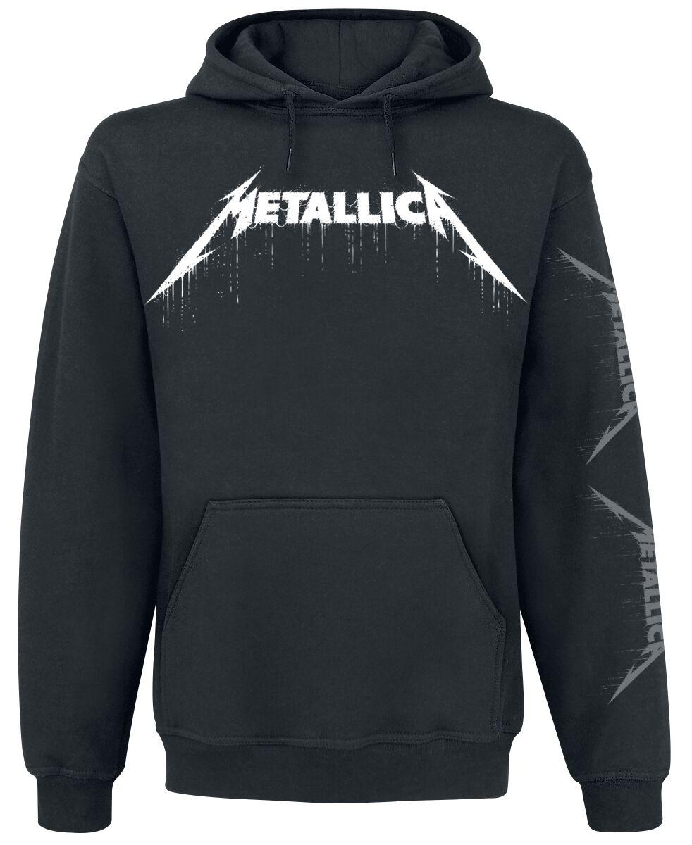 Metallica Kapuzenpullover - History - S bis XXL - für Männer - Größe S - schwarz  - Lizenziertes Merchandise!