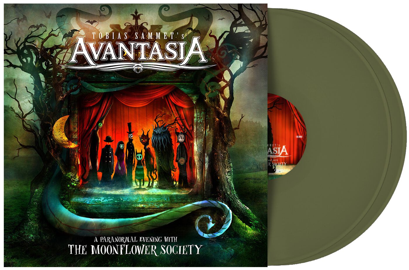 A paranormal evening with the moonflower society von Avantasia - 2-LP (Coloured, Gatefold, Limited Edition)