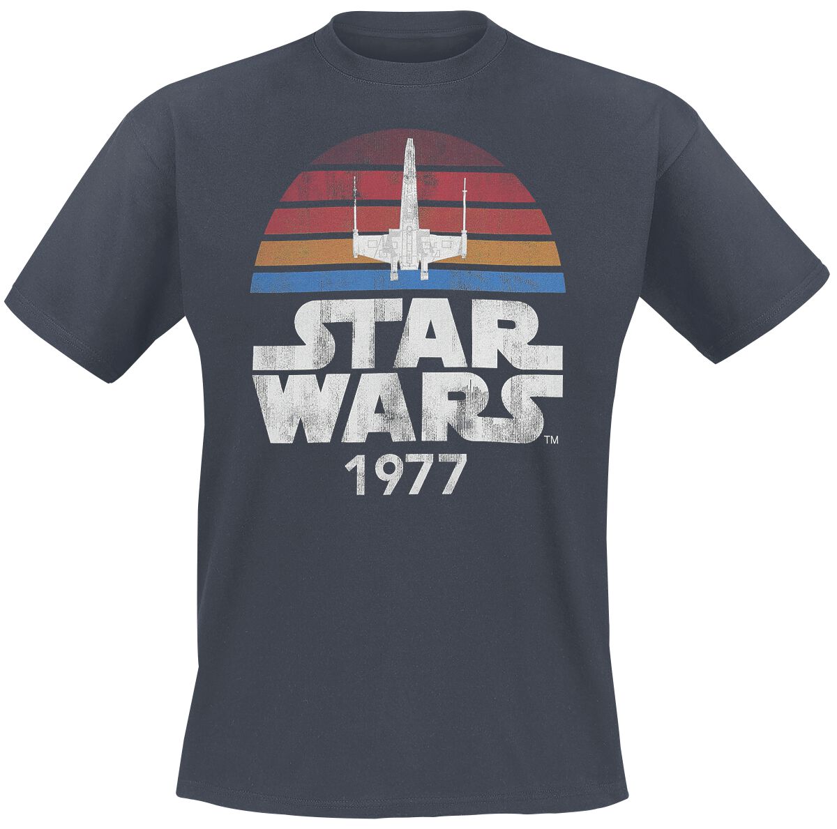 Star Wars Since 1977 T-Shirt anthrazit in XL