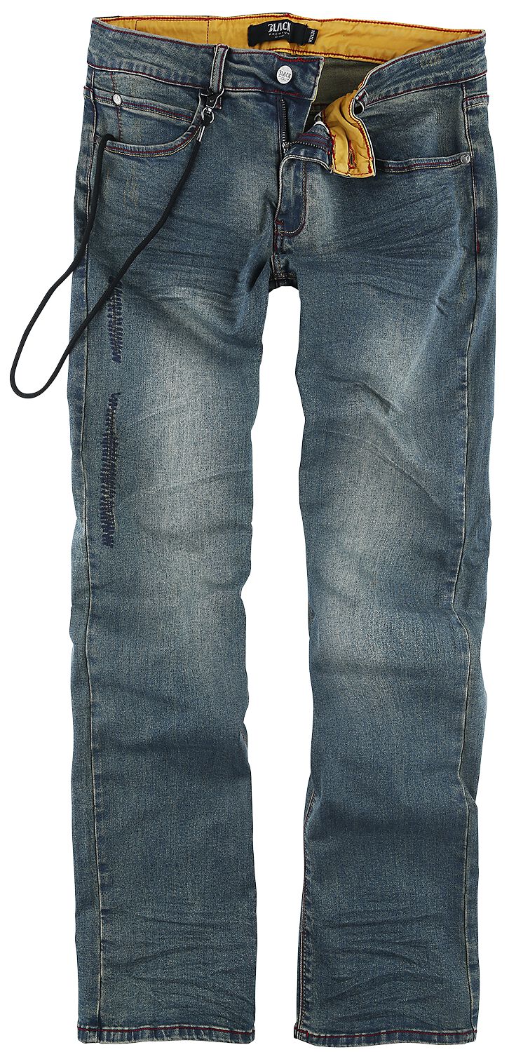 Black Premium by EMP Jeans - Johnny - W30L32 bis W44L32 - für Männer - Größe W32L34 - blau