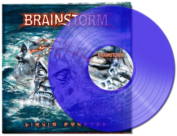 Liquid monster von Brainstorm - LP (Coloured, Gatefold, Limited Edition)
