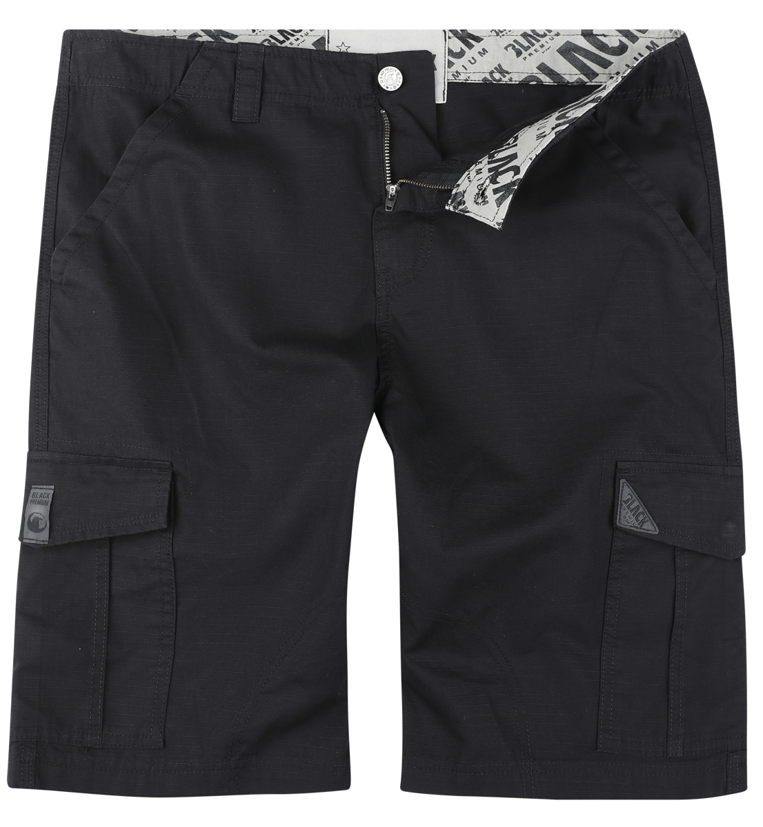 Black Premium by EMP - Army Vintage Shorts - Short - schwarz - EMP Exklusiv!