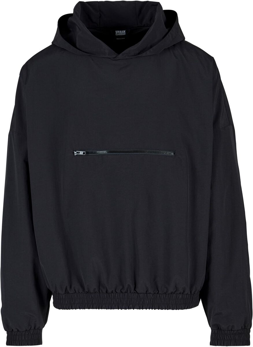Urban Classics 90`s Pull Over Jacket Übergangsjacke schwarz in XL