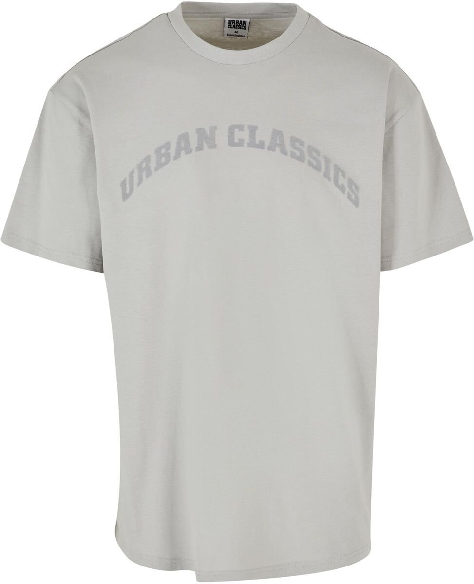Urban Classics T-Shirt - Oversized Gate Tee - S bis XXL - für Männer - Größe L - grau