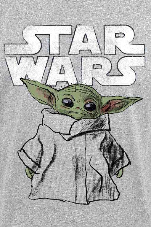 Baby Yoda T-Shirt The Star | Wars Mandalorian aus EMP
