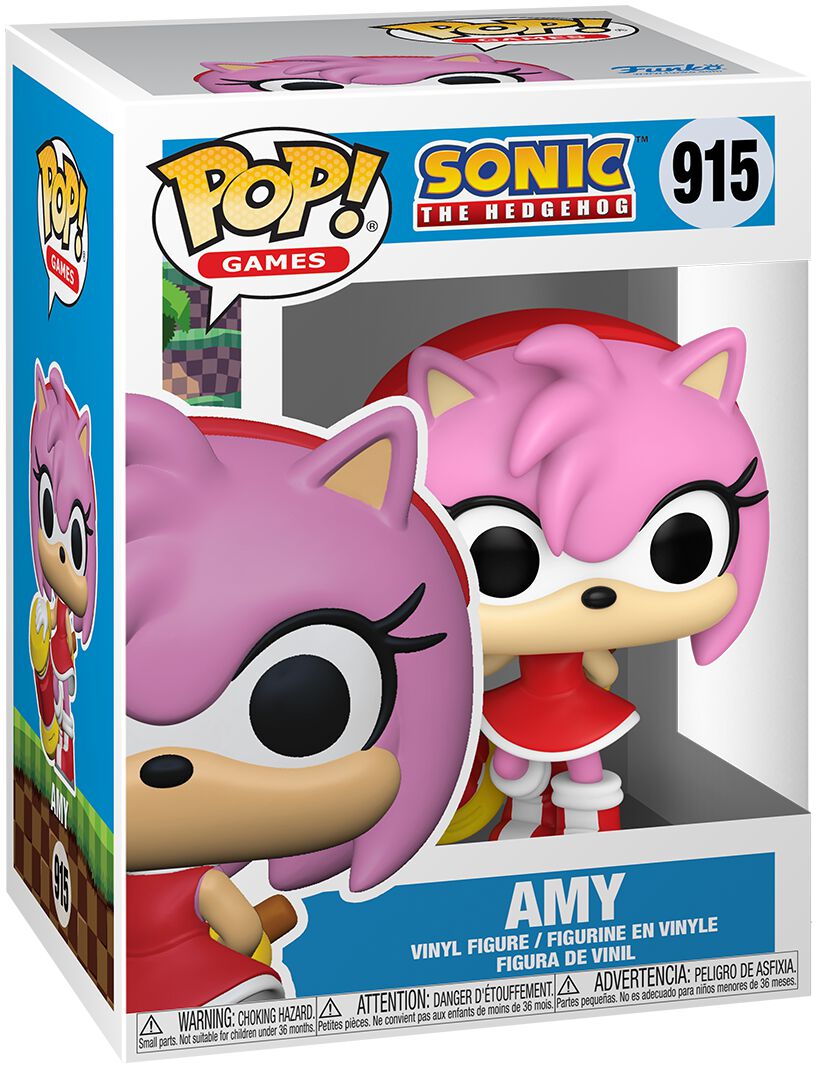 Sonic The Hedgehog Amy Vinyl Figur 915 Funko Pop! multicolor