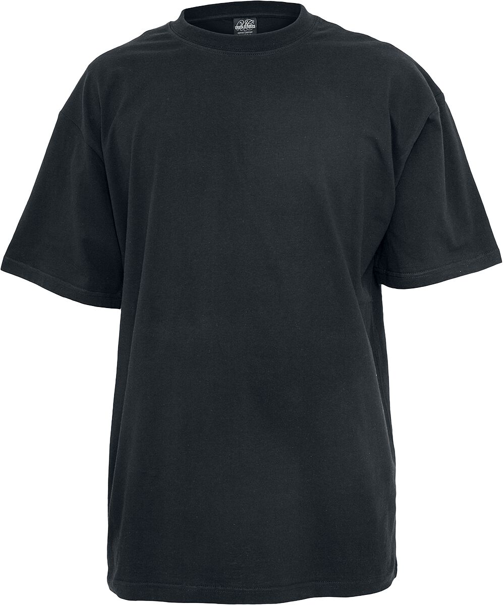 Urban Classics T-Shirt - Tall Tee - M bis 6XL - für Männer - Größe L - schwarz
