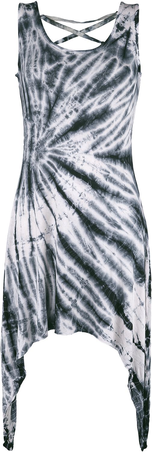 Innocent Kurzes Kleid - Petra dress - XS bis XL - für Damen - Größe XS - grau/weiß