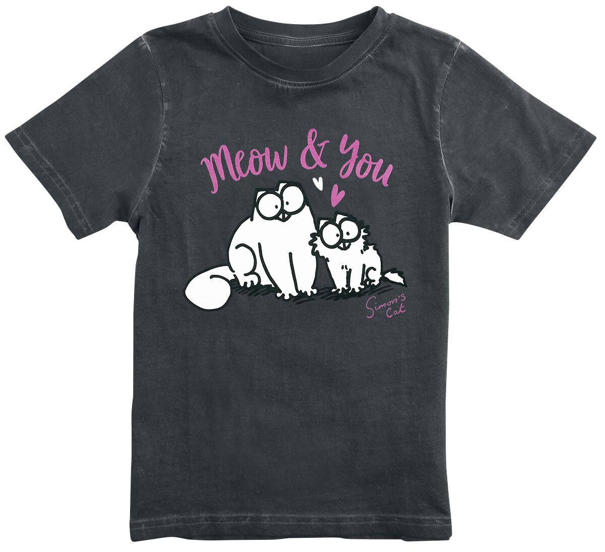 Simon`s Cat Meow & You T-Shirt multicolor in 128