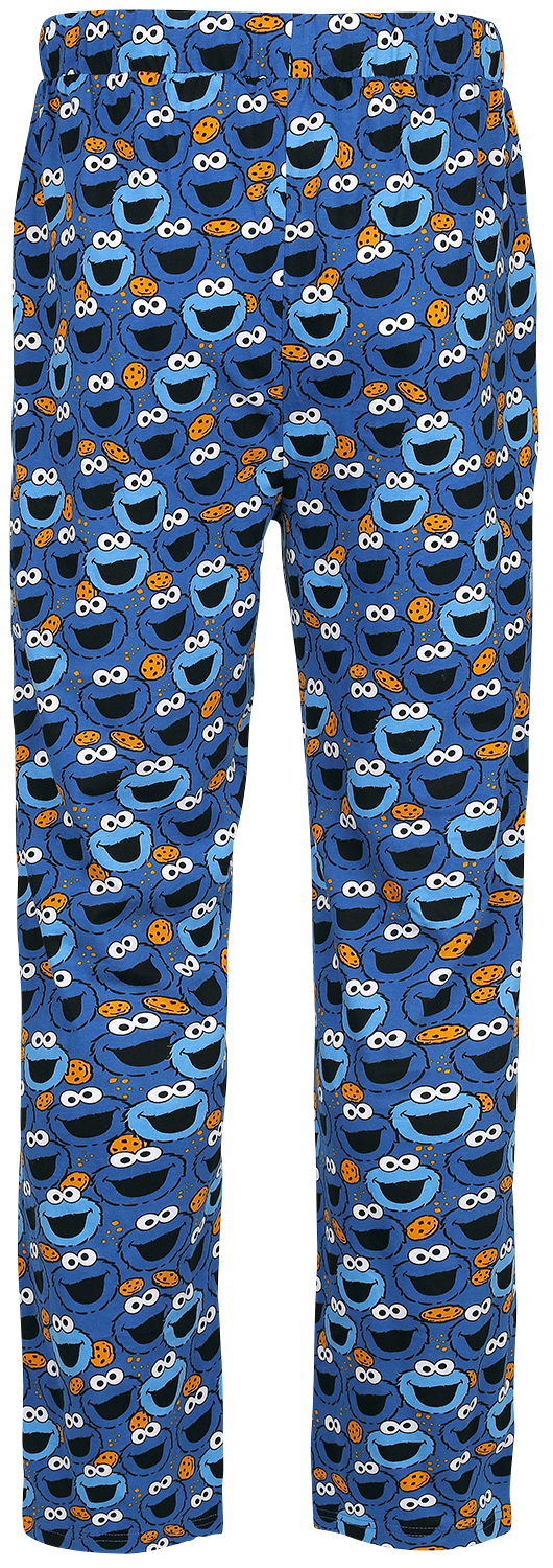 Sesamstraße Cookie Monster Pyjama-Hose blau - 20.01% Rabatt