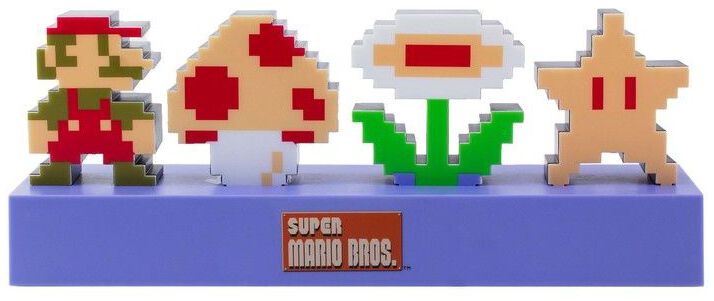 Super Mario - Gaming Lampe - Icons - multicolor