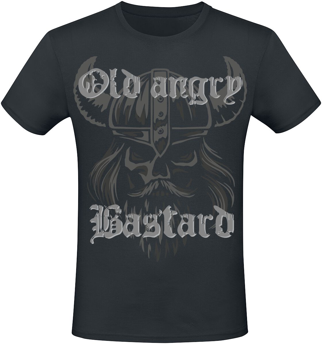 Sprüche T-Shirt - Old Angry Bastard - M bis 5XL - für Männer - Größe XL - schwarz
