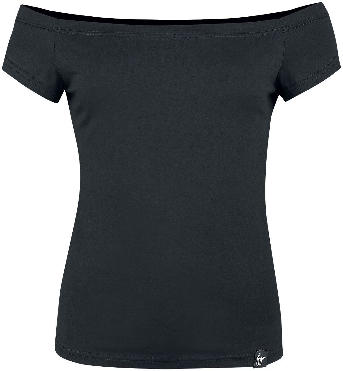 Forplay Fran T-Shirt schwarz in XL