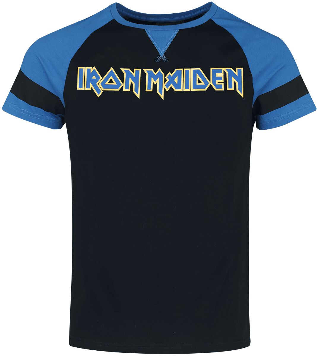 Iron Maiden  T-Shirt schwarz blau in XL