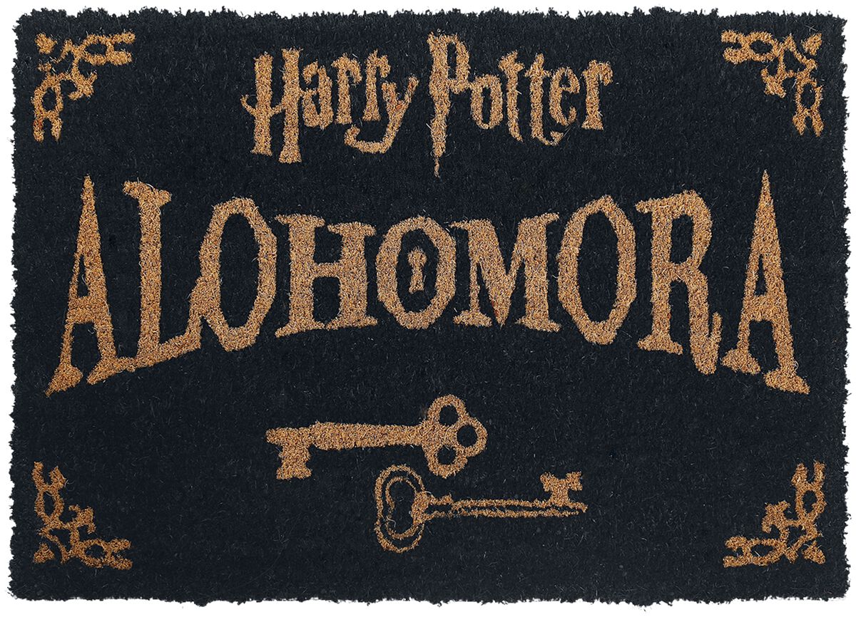 Harry Potter Fußmatte - Alohomora - multicolor  - Lizenzierter Fanartikel