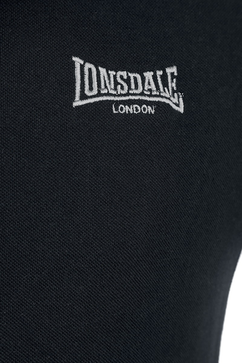 Lonsdale London Causton Poloshirt schwarz - 20.01% Rabatt