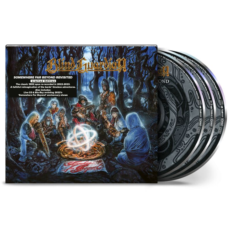 Somewhere far beyond Revisited von Blind Guardian - 2-CD & Blu-ray (Digipak, Limited Edition)