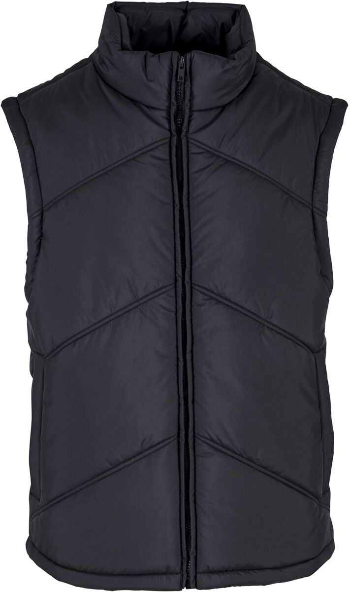 Urban Classics Weste - Arrow Puffer Vest - S bis 4XL - für Männer - Größe 4XL - schwarz