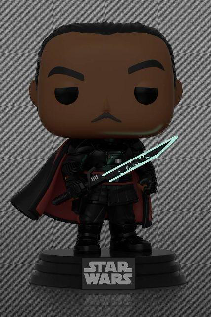 Star Wars The Mandalorian - Moff Gideon POP! & Tee Funko Pop! grau meliert