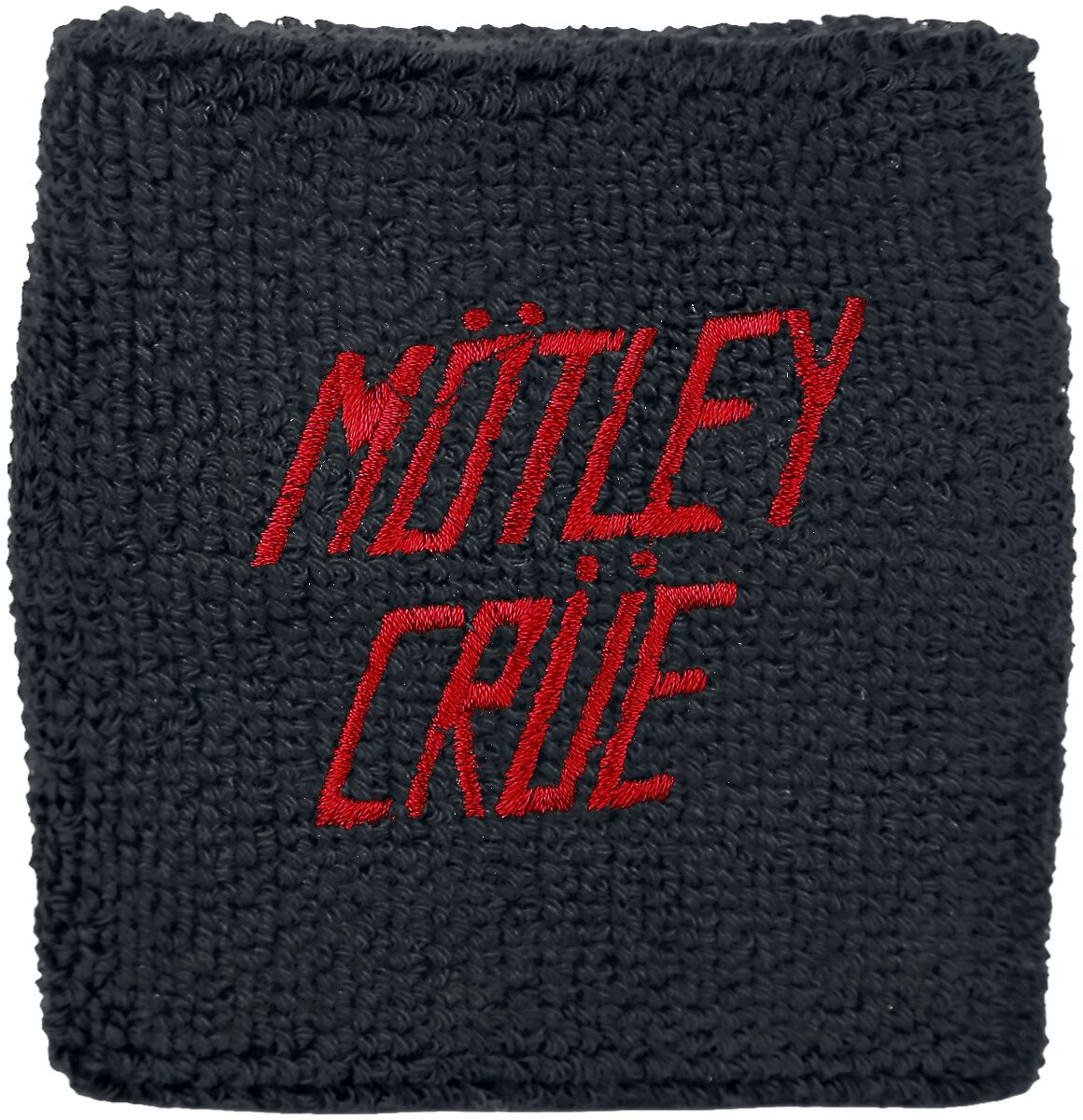 Mötley Crüe Schweißband - Logo - Wristband - schwarz  - Lizenziertes Merchandise!
