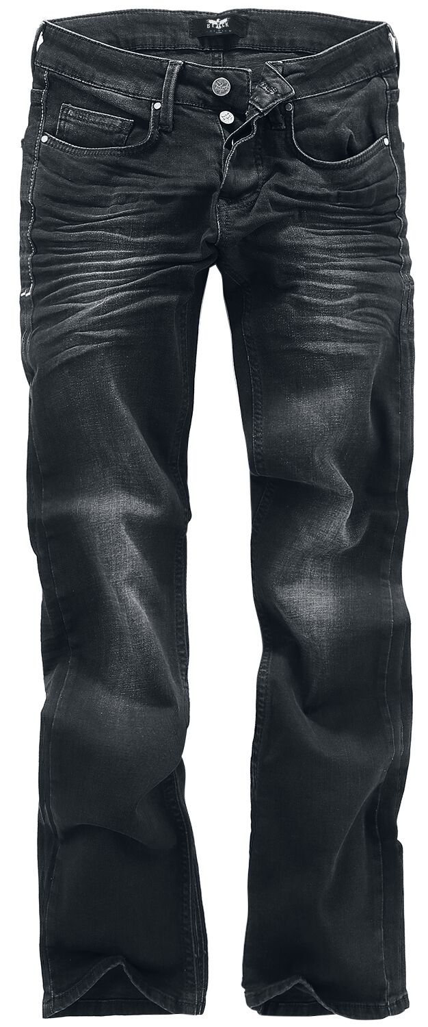 Black Premium by EMP Jeans - Johnny - W29L30 bis W42L30 - für Männer - Größe W34L34 - schwarz