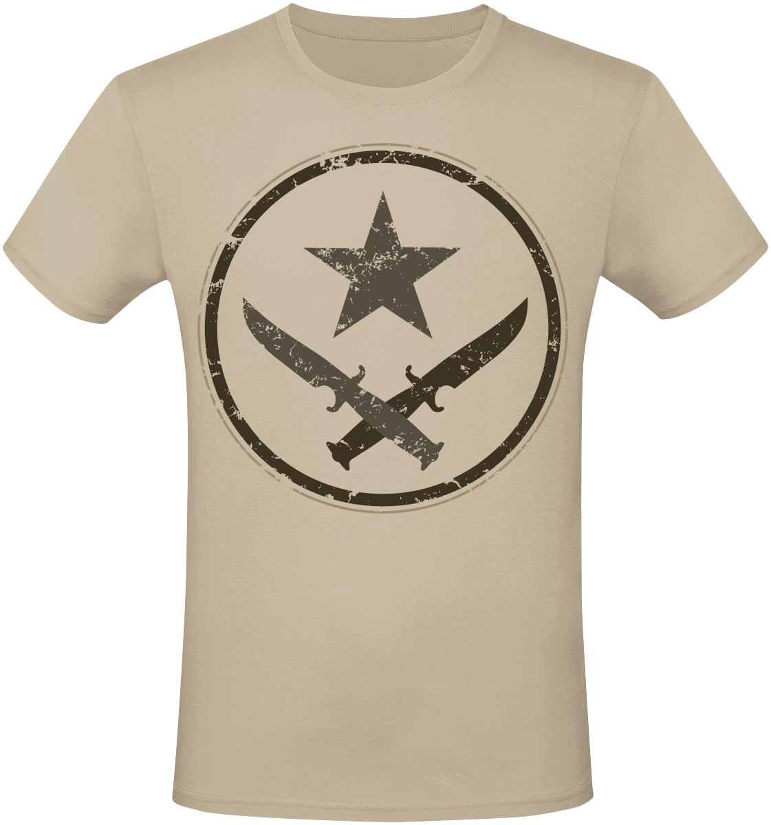 Counter-Strike - 2 - T-Faction - T-Shirt - beige - EMP Exklusiv!