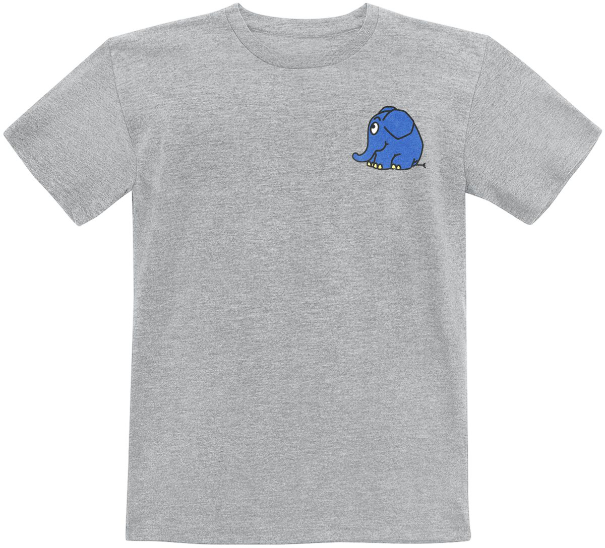T-shirt  de Die Sendung mit der Maus - Kids - Elefant - 98 - 128 - pour filles & garçonse - gris product