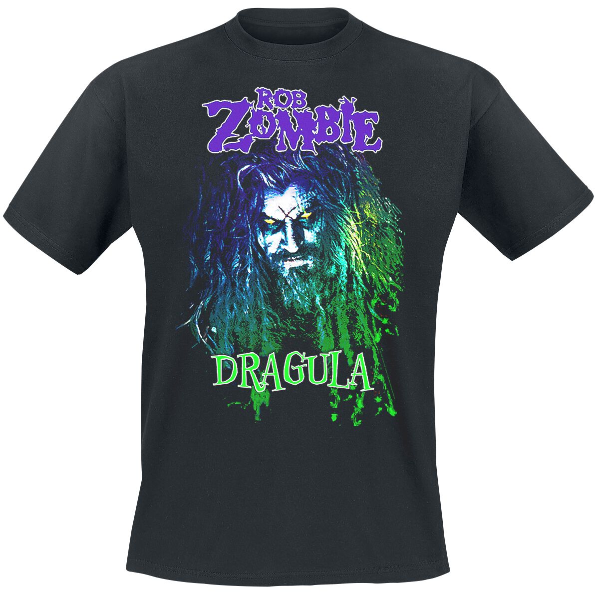 Image of Rob Zombie Dragula Hellbilly T-Shirt schwarz