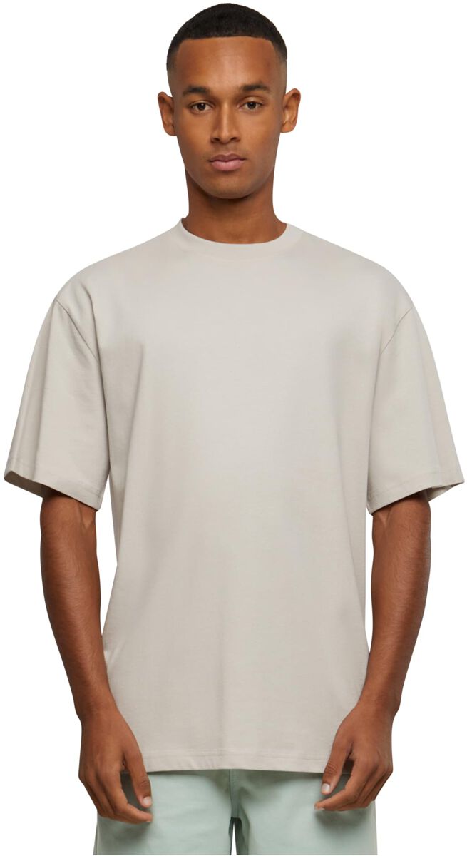 Urban Classics T-Shirt - Tall Tee - S bis 4XL - für Männer - Größe XXL - hellgrau