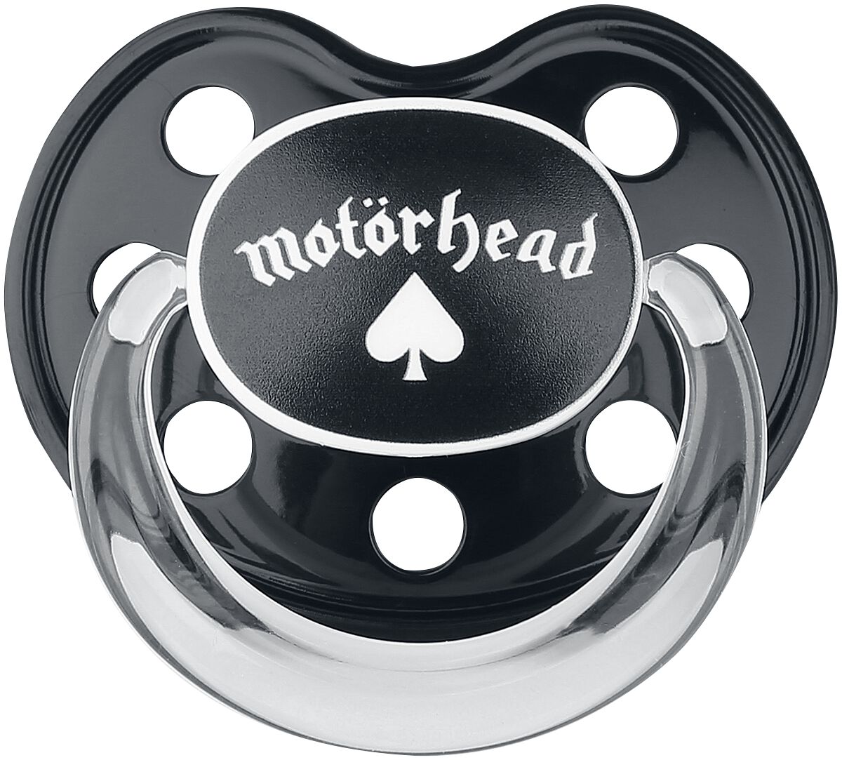 Motörhead Schnuller für Neugeborene - Metal Kids - Logo - für Mädchen & Jungen - schwarz  - Lizenziertes Merchandise!
