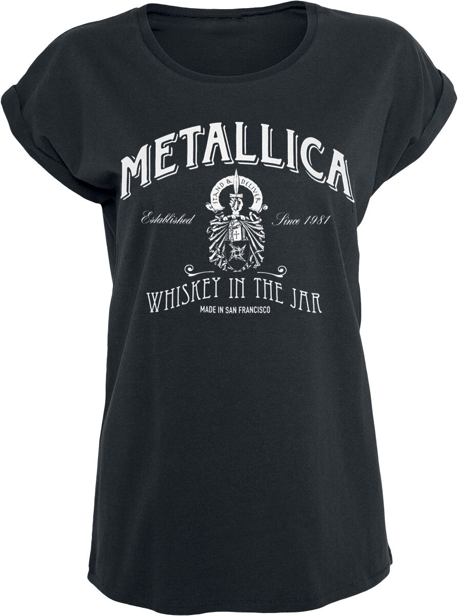 Metallica T-Shirt - Whiskey In the Jar - S bis 5XL - für Damen - Größe 4XL - schwarz  - Lizenziertes Merchandise!