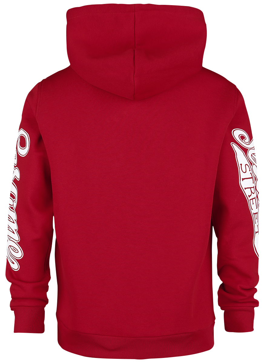 Sesamstraße Kapuzenpullover - Elmo - S bis XXL - für Männer - Größe XXL - rot  - EMP exklusives Merchandise!