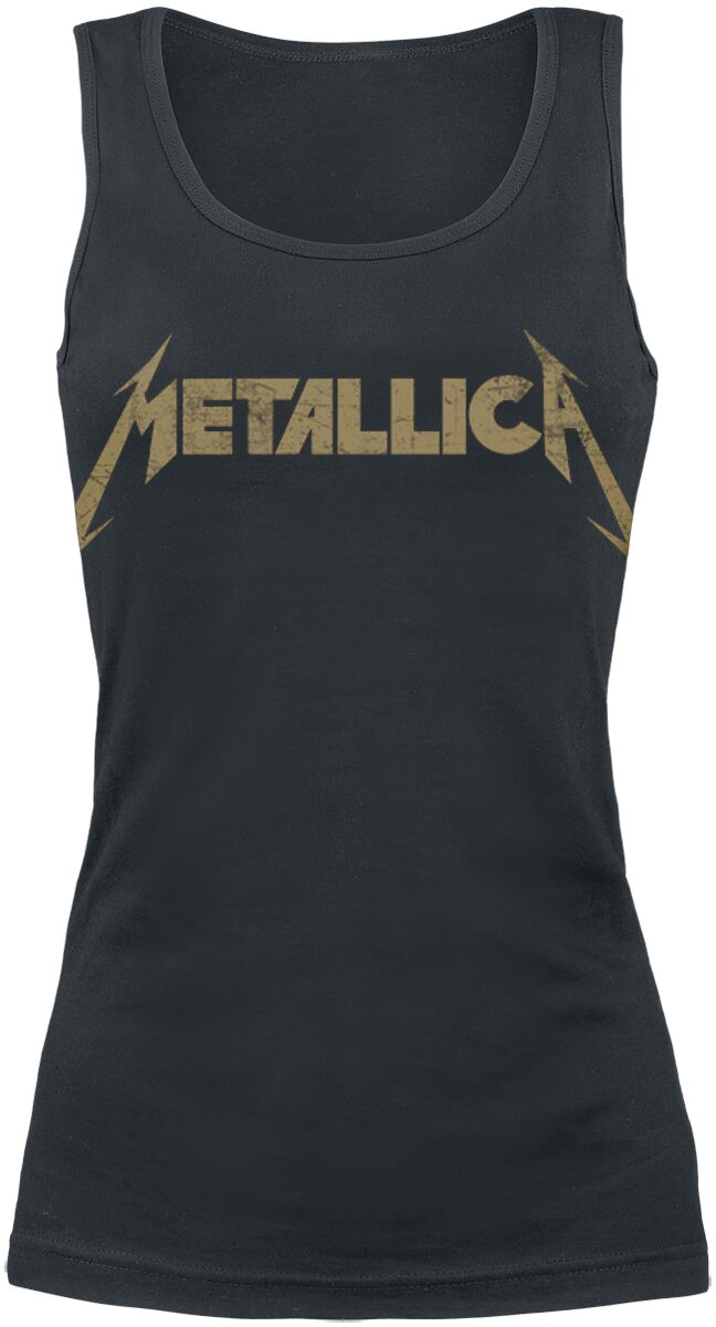 Metallica Top - Hetfield Iron Cross Guitar - M bis XXL - für Damen - Größe XXL - schwarz  - Lizenziertes Merchandise!