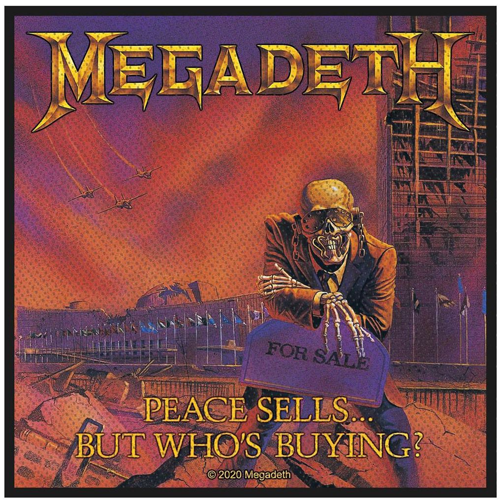Megadeth Patch - Peace Sell But Who's Buying - multicolor  - Lizenziertes Merchandise!