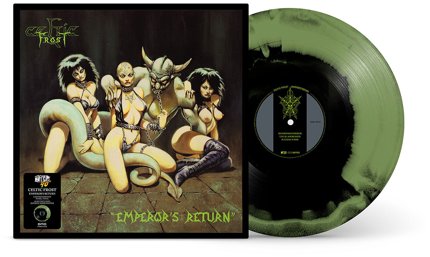 Emperor`s return von Celtic Frost - LP (Coloured, Limited Edition, Re-Release, Standard)