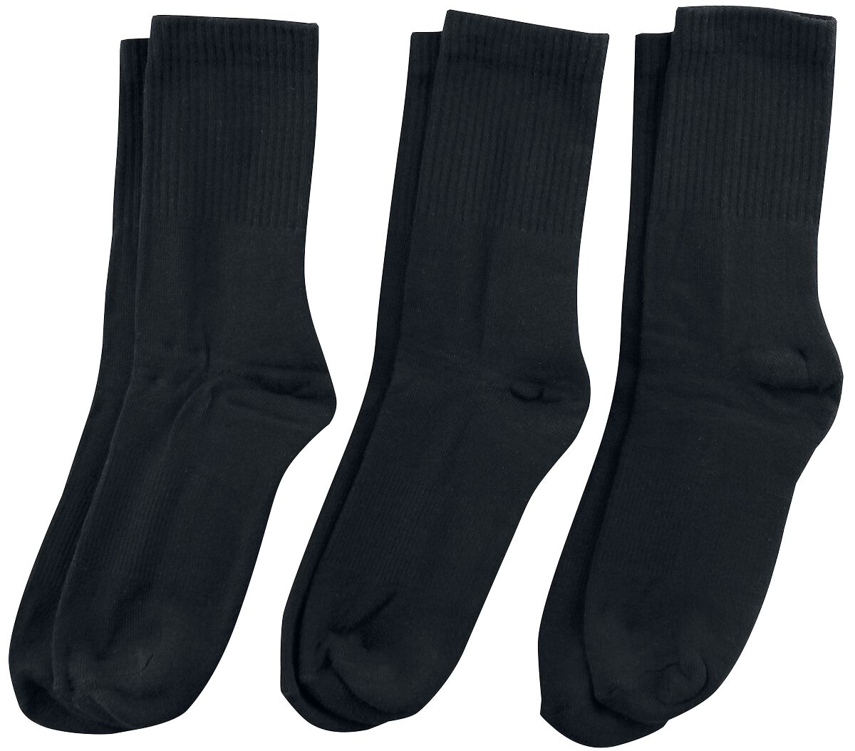 Urban Classics Sport Socks 3-Pack Socken schwarz in EU 47-50
