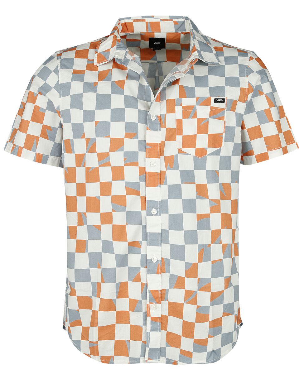 Image of Camicia Maniche Corte di Vans - Watson Woven - S a XL - Uomo - multicolore