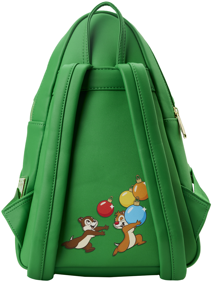 Chip & Chap Loungefly - Chip & Chap im Weihnachtsbaum Mini-Rucksack multicolor