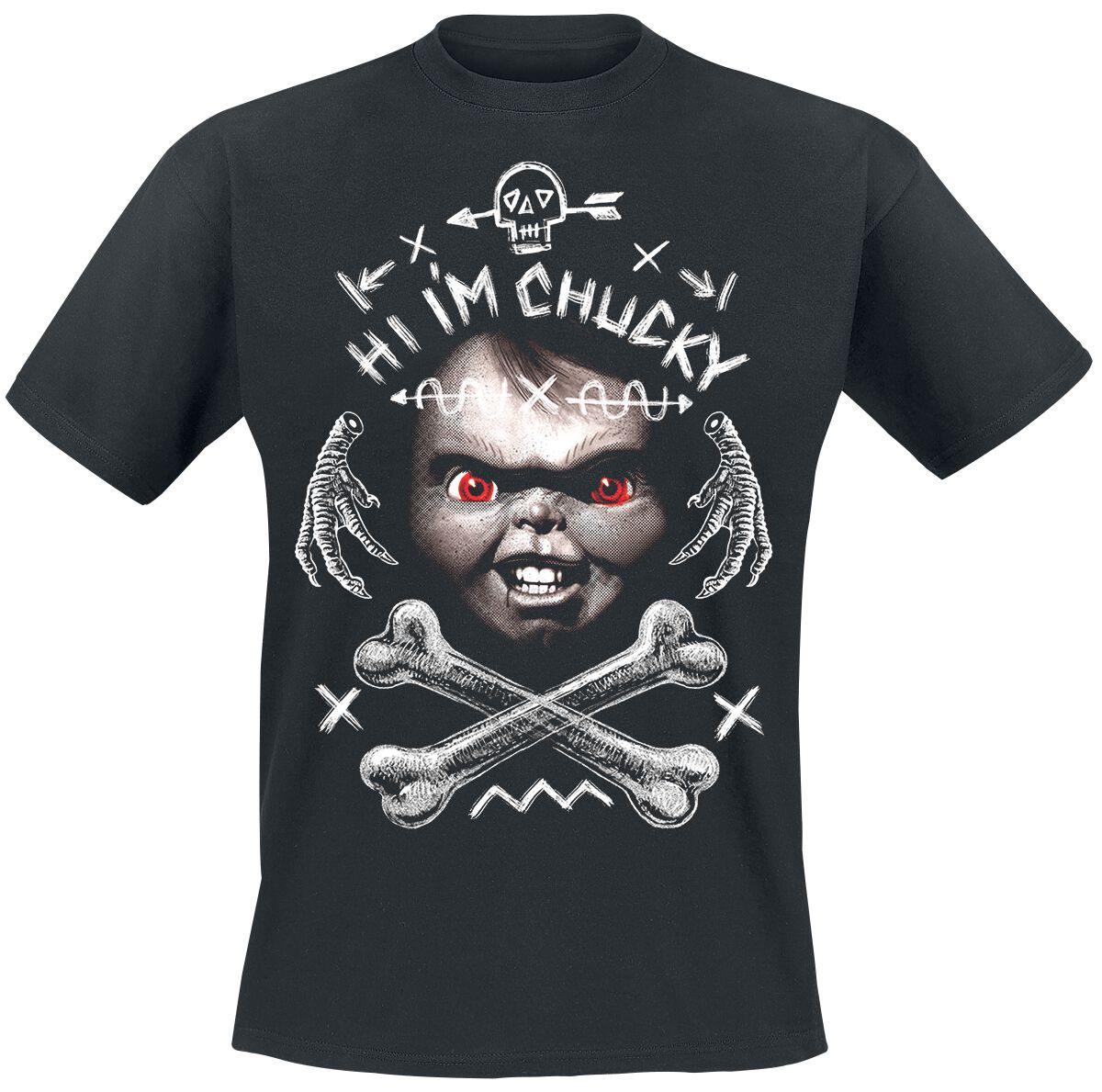 Chucky Hi, I’m Chucky T-Shirt schwarz