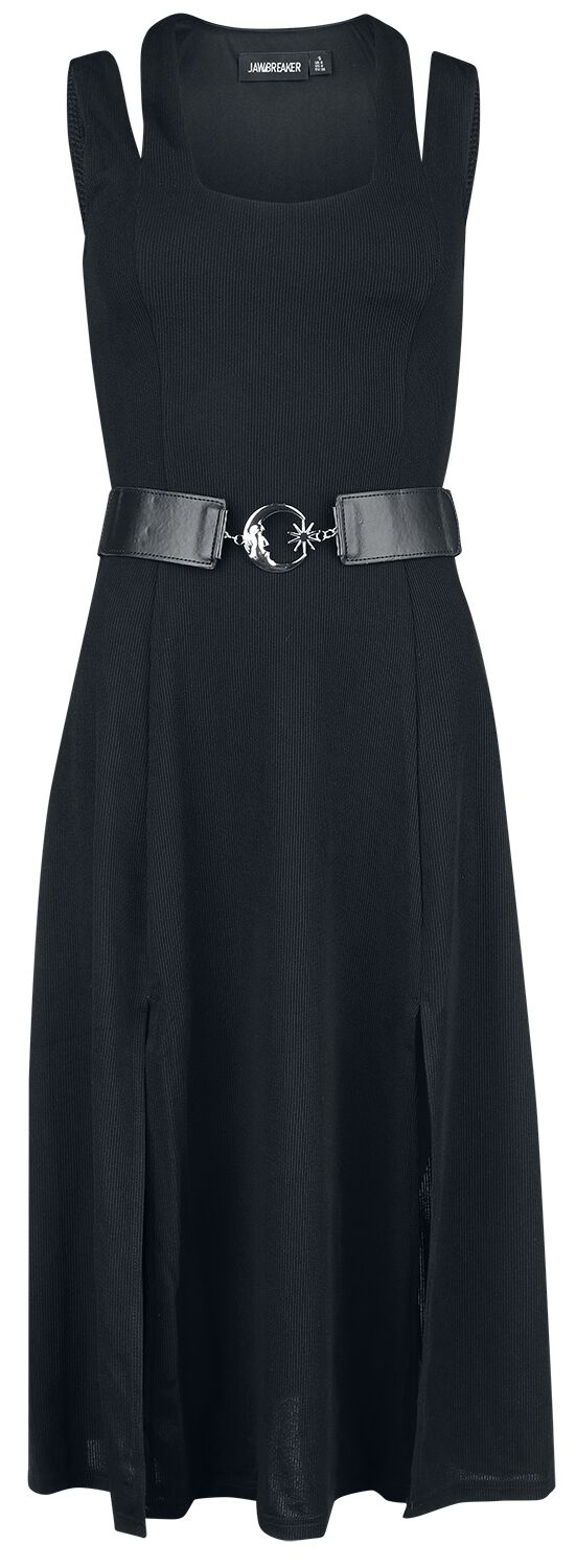 Jawbreaker - Midi Dress With Shoulder Slashes - Kleid knielang - schwarz