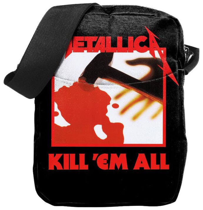Metallica Umhängetasche - Kill `Em All - schwarz  - Lizenziertes Merchandise!