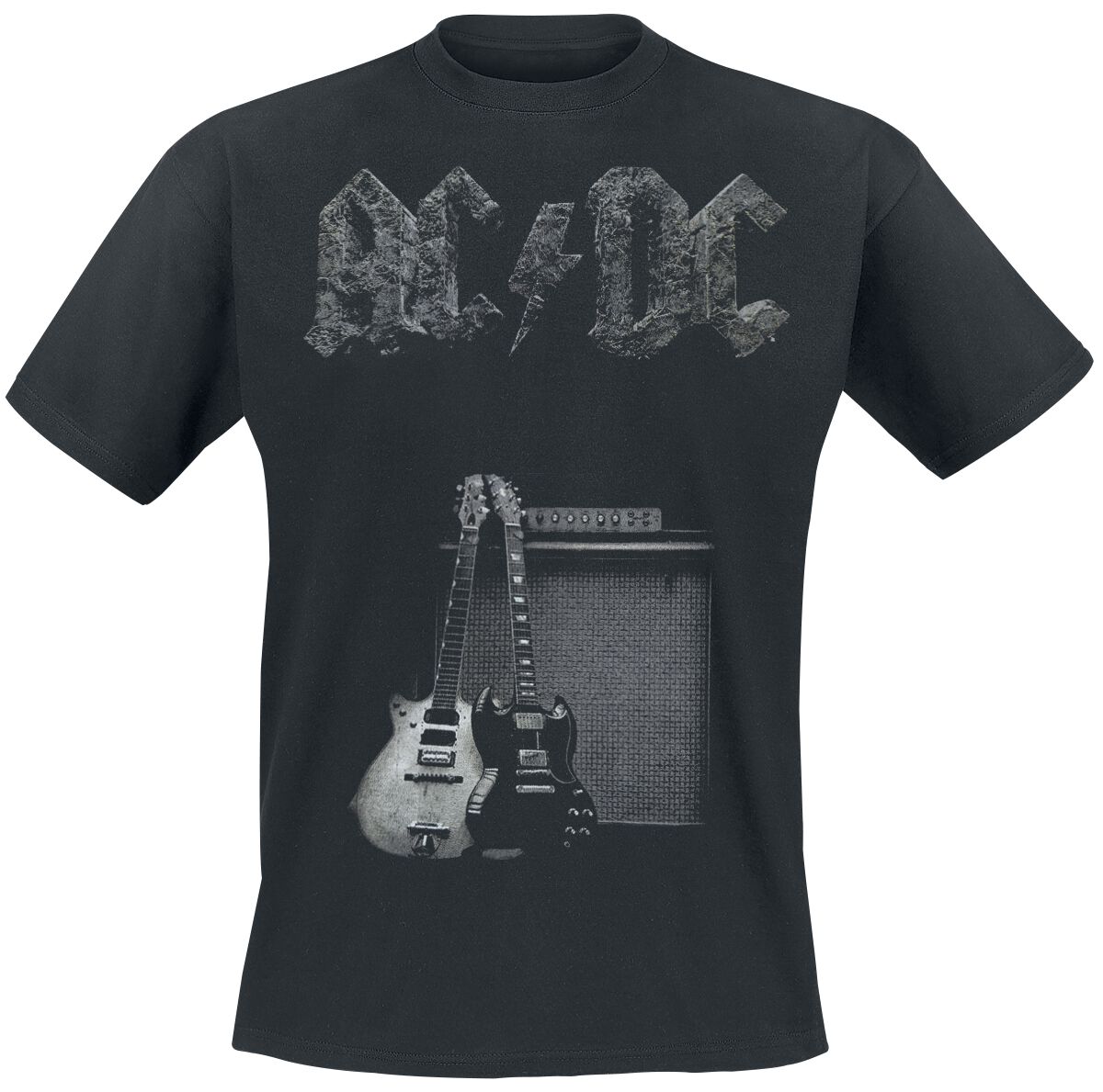 Image of AC/DC In Rock We Trust T-Shirt schwarz