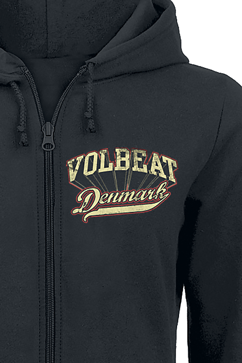 Volbeat Rise From Denmark Kapuzenjacke schwarz