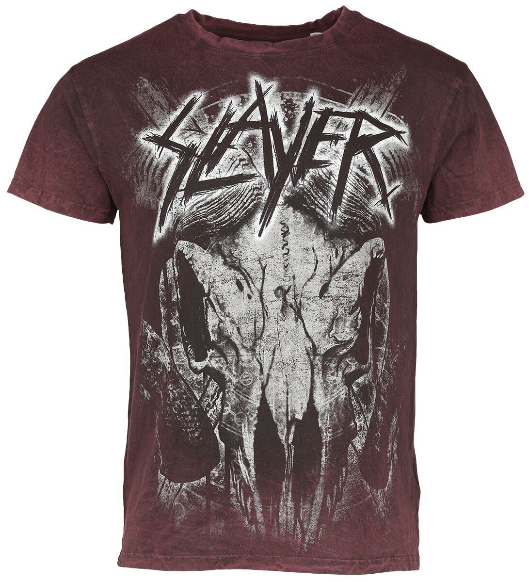 Slayer T-Shirt – Big Goat – S bis XXL – für Männer – Größe L – dunkelrot  – Lizenziertes Merchandise!