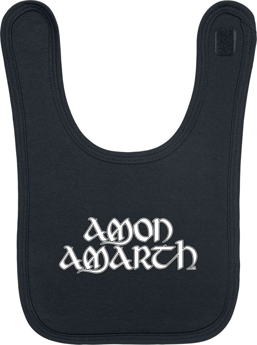 Amon Amarth Lätzchen - Metal-Kids - Logo - für Mädchen & Jungen - schwarz  - Lizenziertes Merchandise!