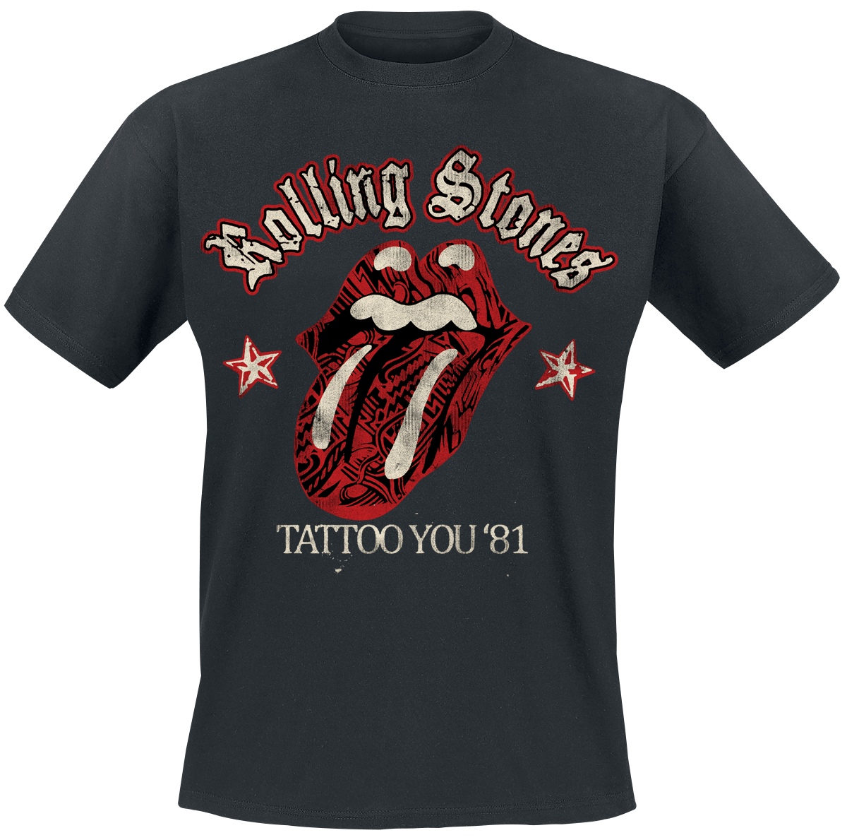 The Rolling Stones - Tattoo You 81 - T-Shirt - schwarz