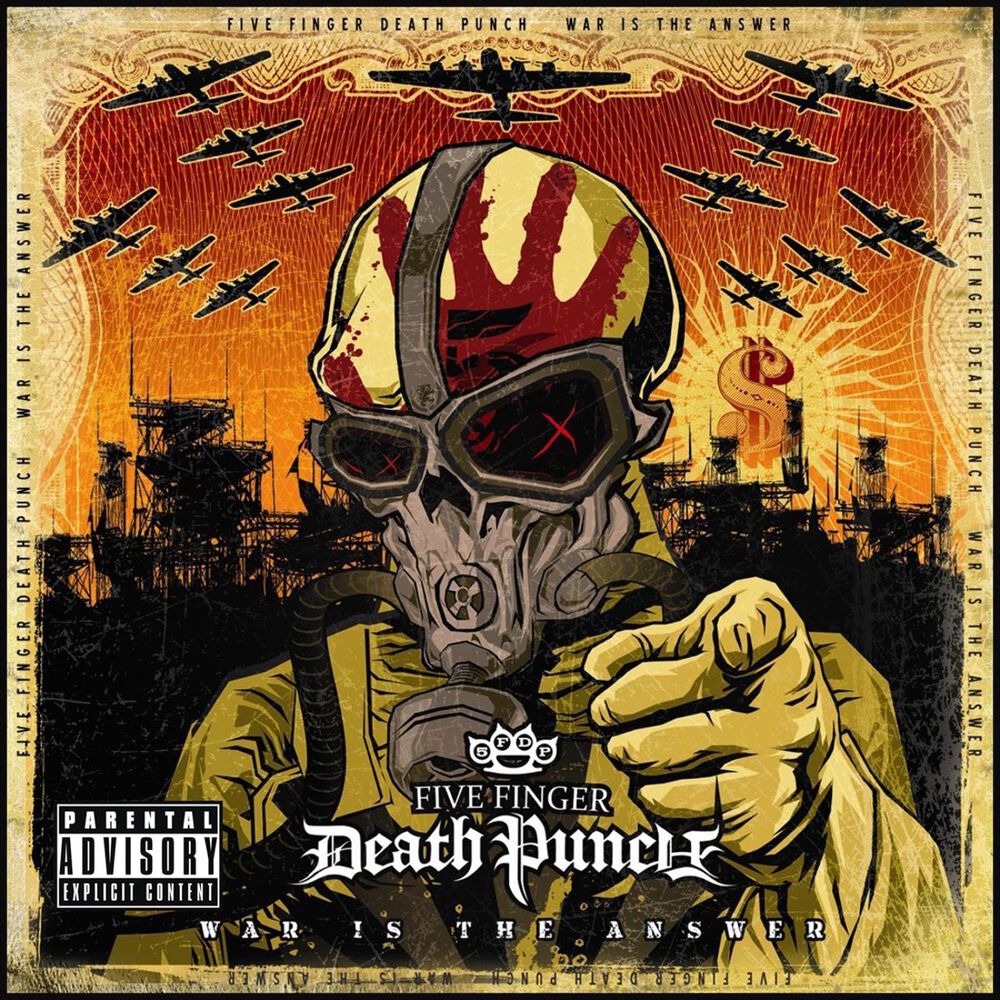 Image of Five Finger Death Punch War Is The Answer CD Standard