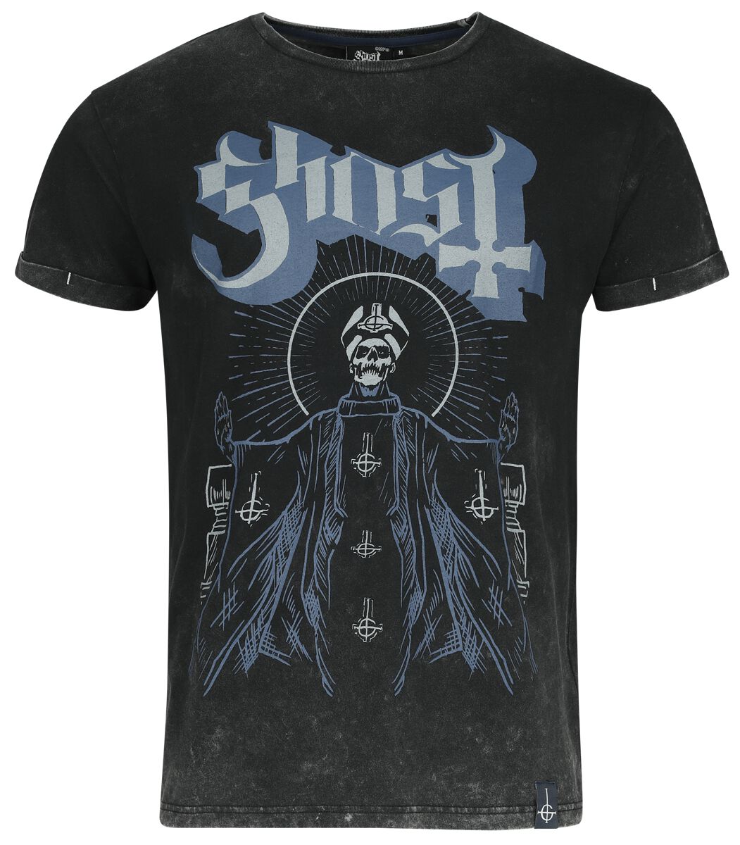 Ghost T-Shirt - EMP Signature Collection - S bis 3XL - für Männer - Größe S - dunkelgrau  - EMP exklusives Merchandise!