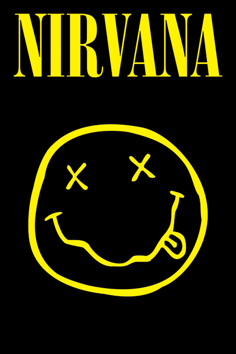 Nirvana - Smiley - Poster - multicolor